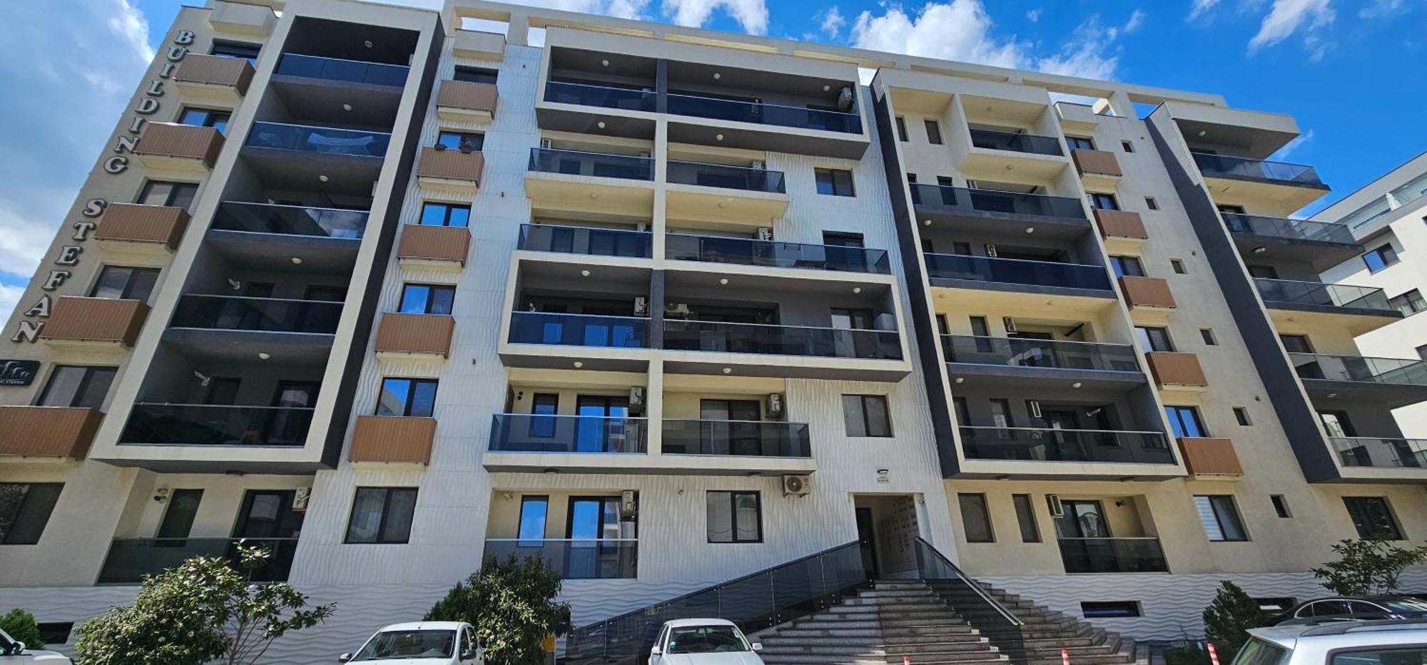 Luxury Aparthotel Promenada In Building Stefan Prima Linie La Mare Navodari Bagian luar foto